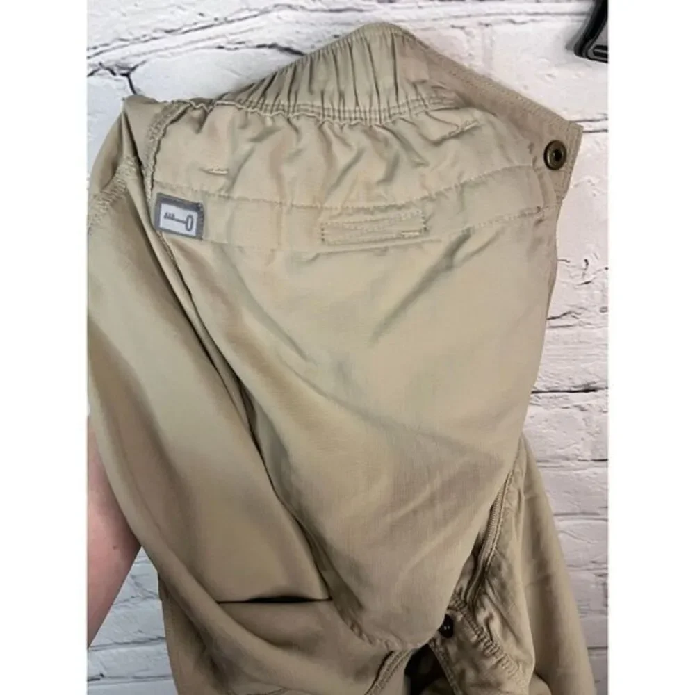 The North Face Khaki Nylon Cargo Hiking Outdoor Shorts‎ 9